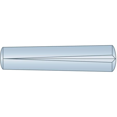 Huyett Groove Pin 1/4 x 1 Type A Alloy ZC GPAZ-0250-1000A